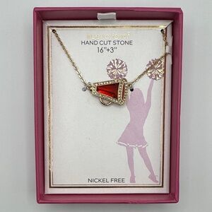 True to Form Cheerleader Megaphone Necklace